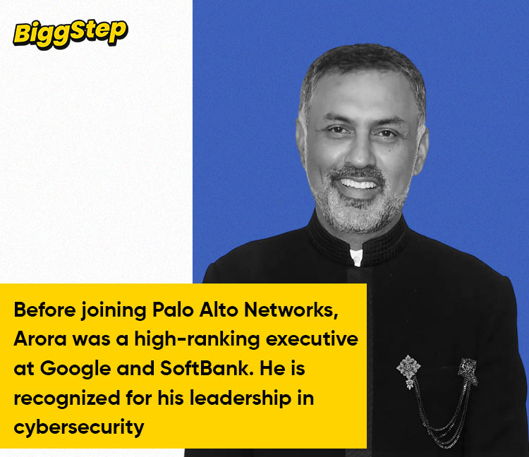 nikesh arora ceo of palo alto networks